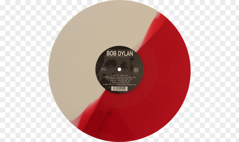 Gold Disc Phonograph Record Bob Dylan LP Compact Sixteen Saltines PNG