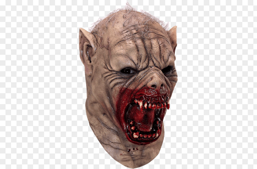 Mask Latex Werewolf Costume PNG
