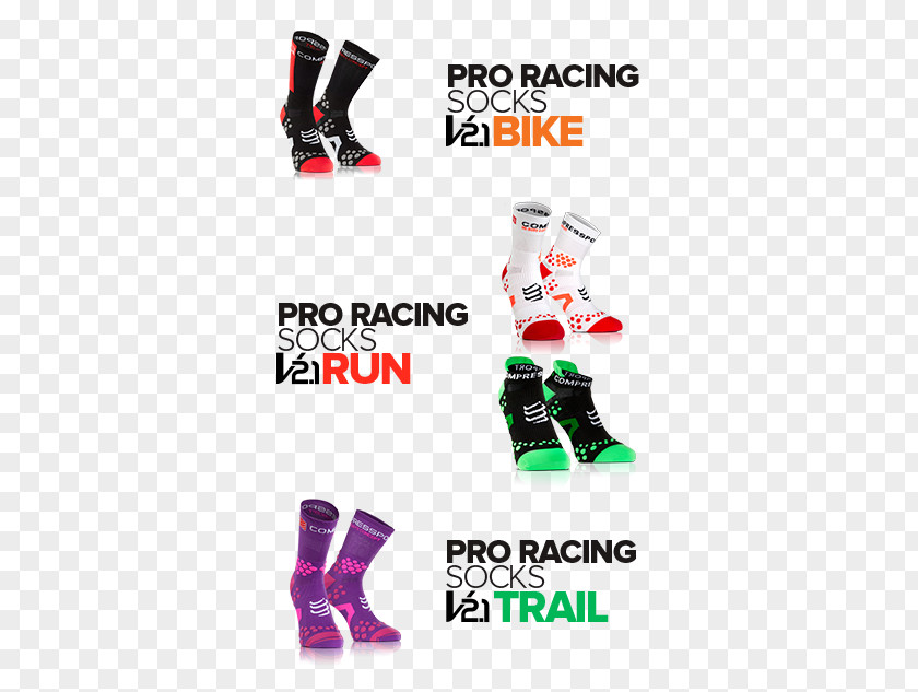 Racing Athletes Shoe Sock Compression Garment Stockings PNG