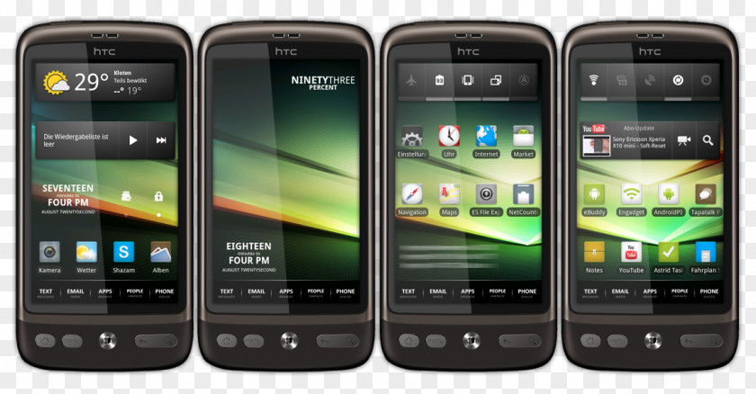 Smartphone Feature Phone Nexus One Handheld Devices HTC Desire Series PNG
