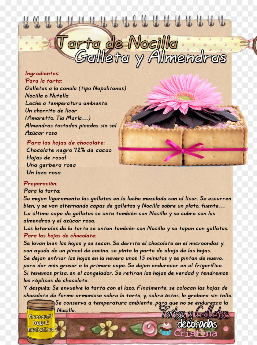 Almendras Tart Advertising PNG