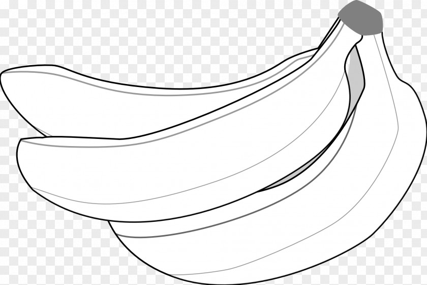 Banana Graphic Design Monochrome Photography Clip Art PNG