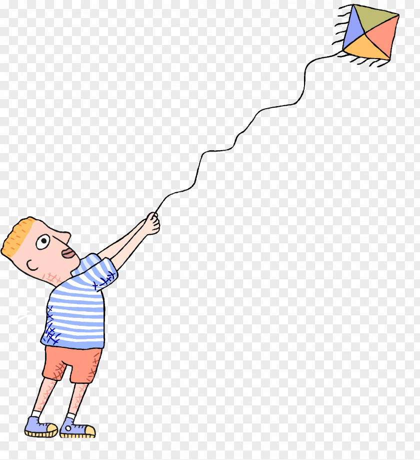 Child Kite Clip Art PNG