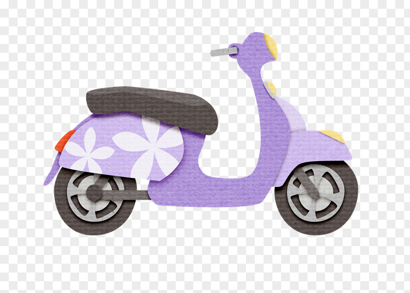 Fy Four Satellite Vespa Motorized Scooter Car Motorcycle PNG