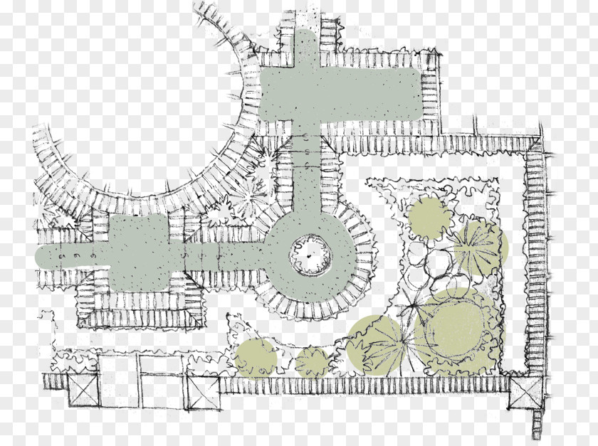 Gravel Caracter Architectural Engineering Landscape Design Garden Urban PNG