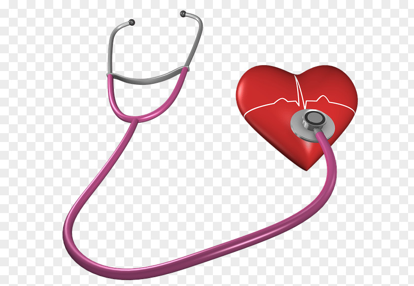 Magenta Service Medical Heart PNG