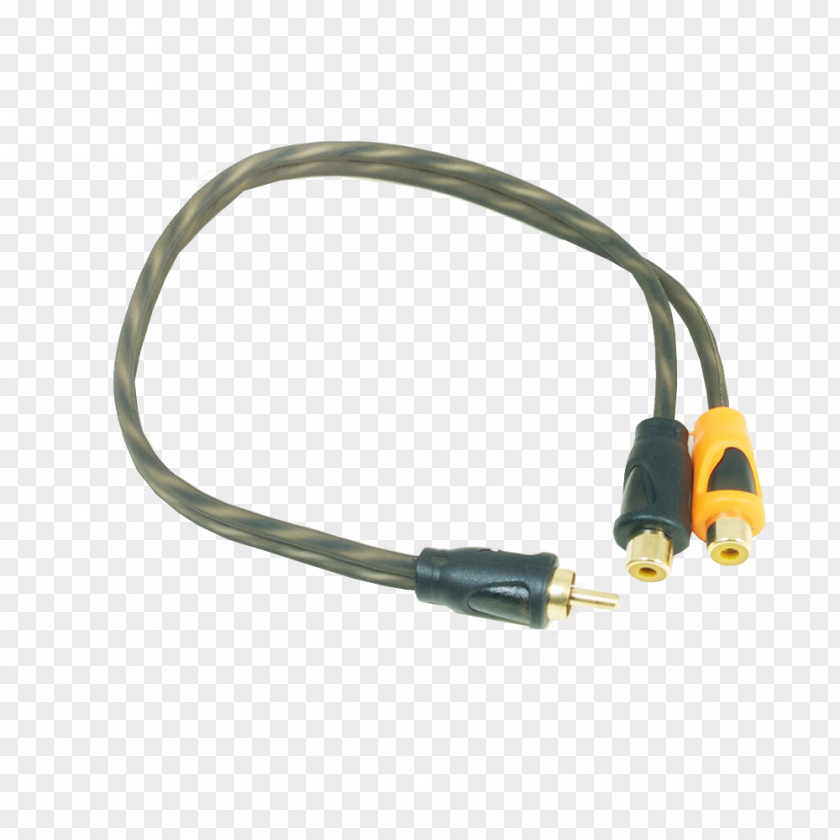 Serial Cable RCA Connector Electrical Coaxial Y-cable PNG