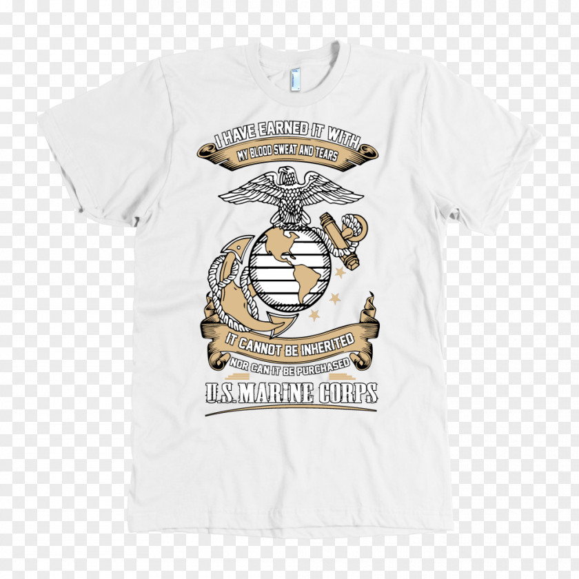 T-shirt Logo Sleeve United States Marine Corps Font PNG