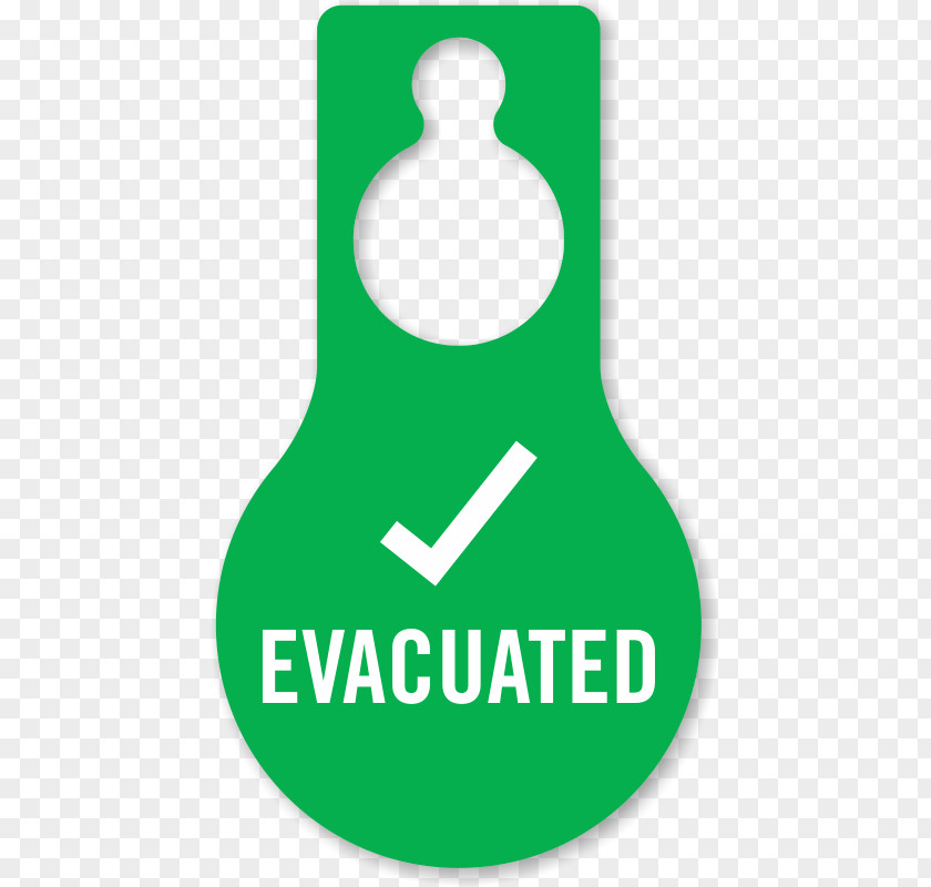 Door Tags Residents Hanger Emergency Evacuation Sign Room PNG