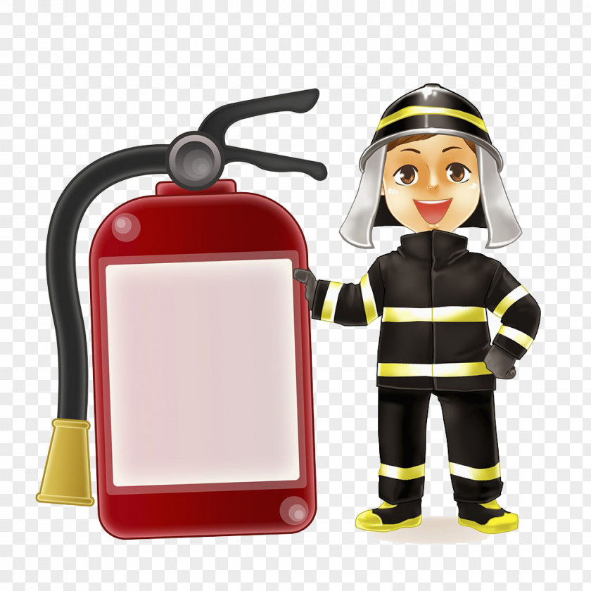 Firefighters And Fire Extinguishers Firefighter Extinguisher Firefighting Station Hydrant PNG