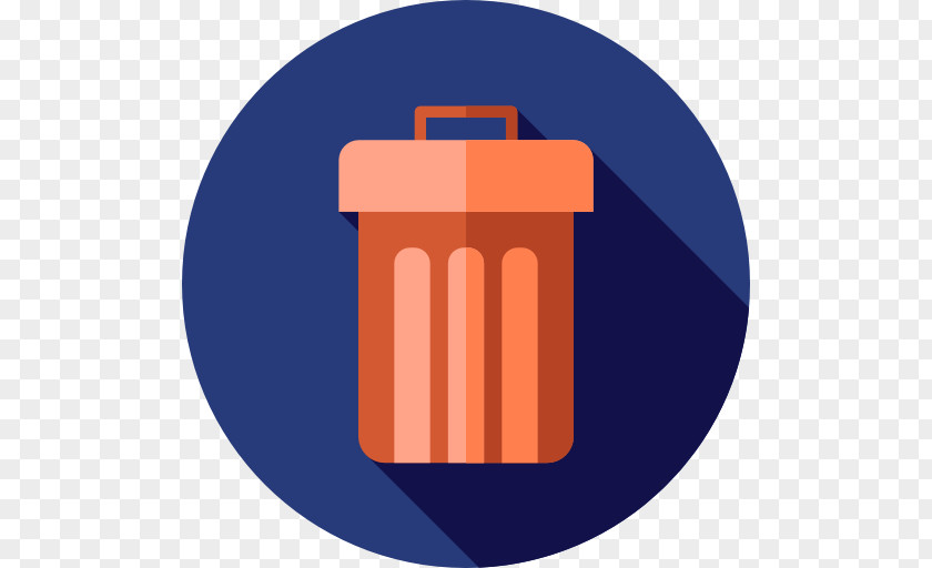 Garbage Collection Flat Design Icon PNG