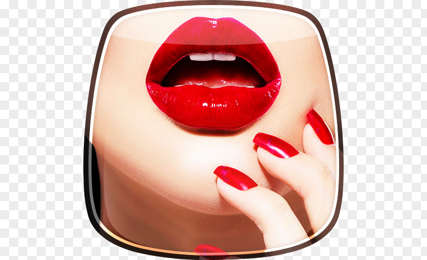 Nail Lipstick Cosmetics Red PNG