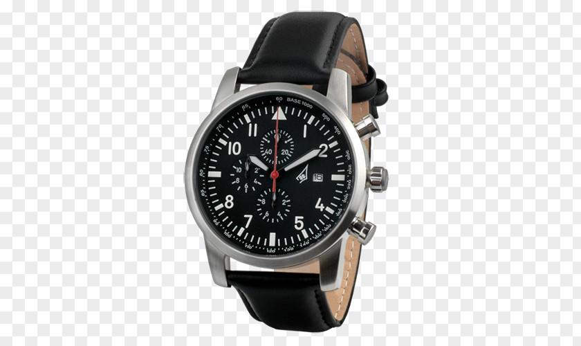 Watch International Company Chronograph Quartz Clock PNG