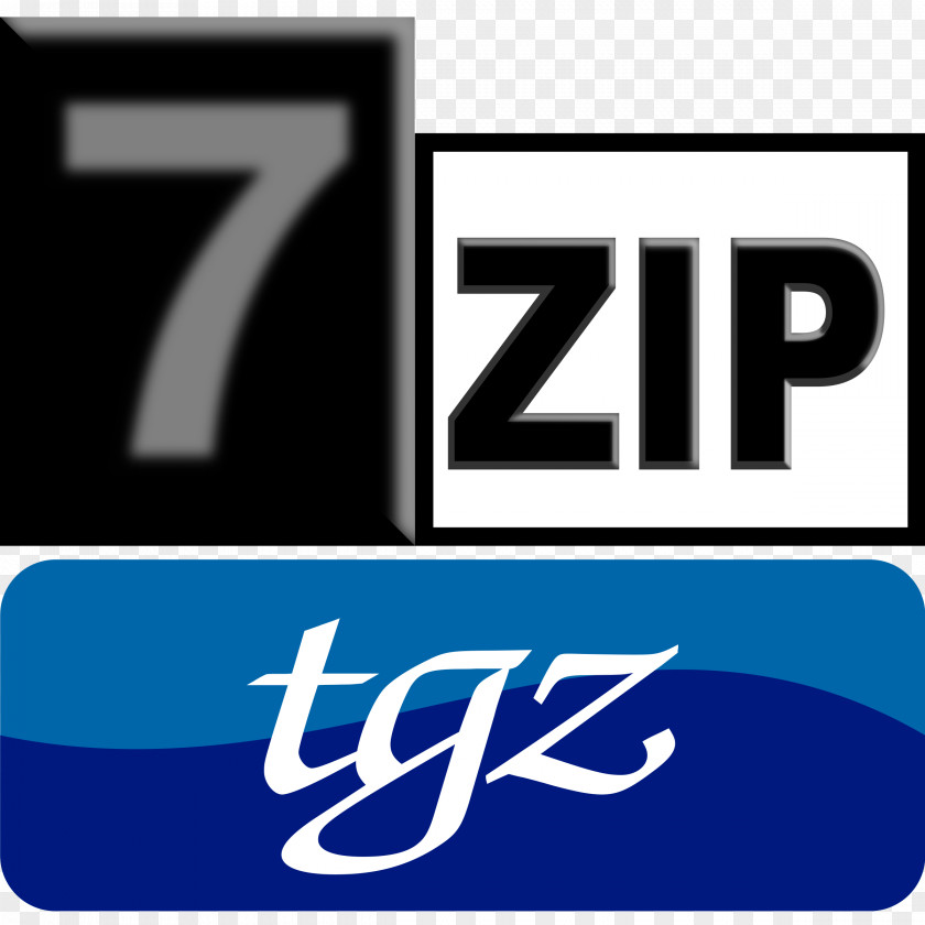 7zip Icon Logo File Archiver Brand 7-Zip Computer PNG