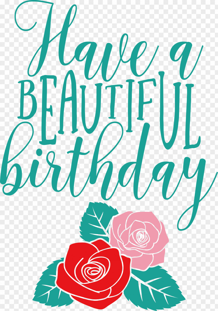 Beautiful Birthday PNG