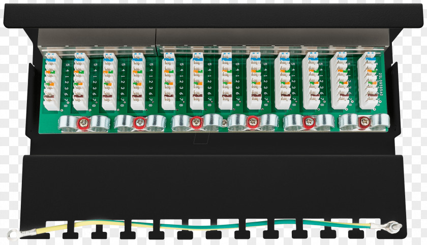 Cable Management Category 6 Patch Panels Twisted Pair Computer Port PNG