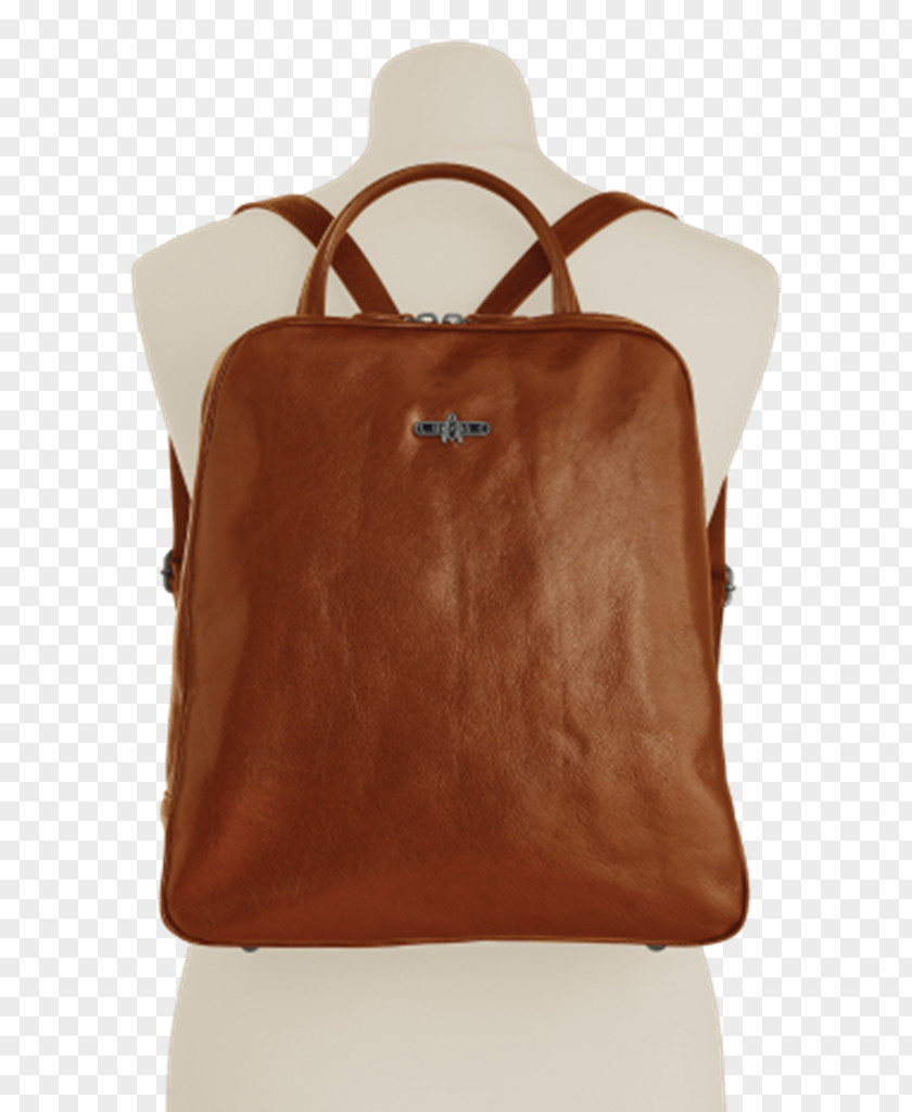 Camel Leather Handbag Backpack Fashion PNG