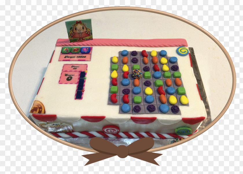 Candy Crush Brigadeiro Cupcake Birthday PNG