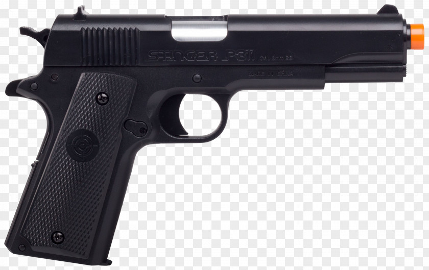 Weapon M1911 Pistol Colt's Manufacturing Company .45 ACP Automatic Colt Firearm PNG
