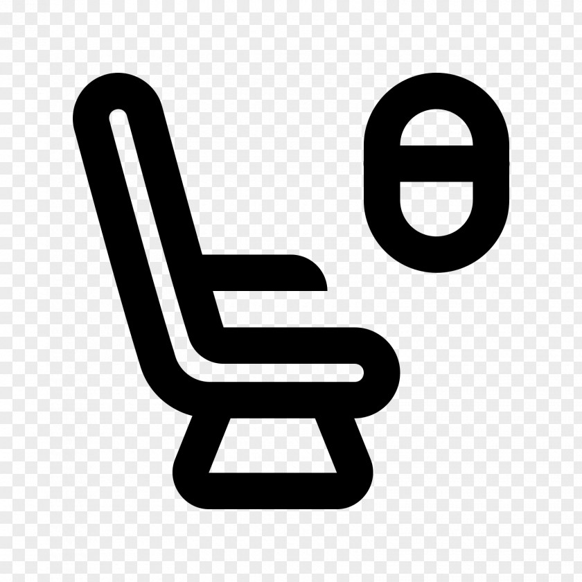 Answer Icon Airplane Flight Airline Seat PNG