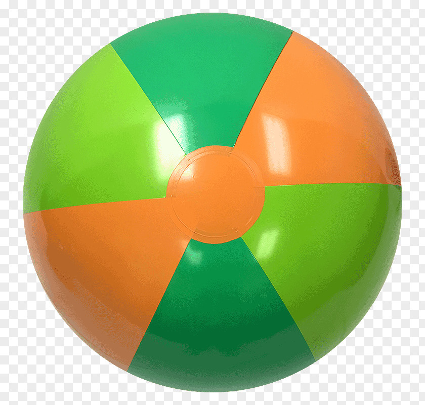 Ball Beach Sphere Green PNG