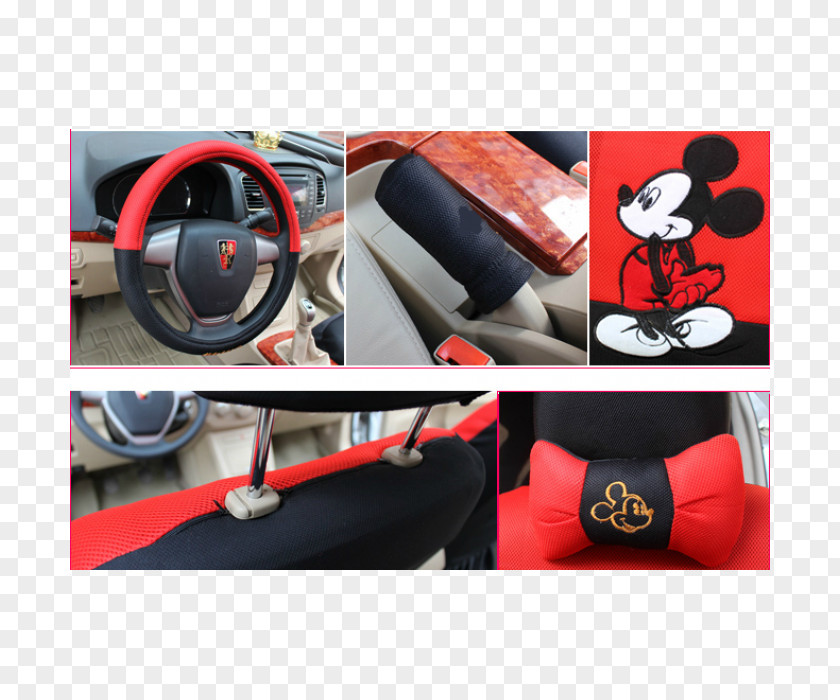 Car Seat Mickey Mouse Minnie Motor Vehicle Steering Wheels PNG