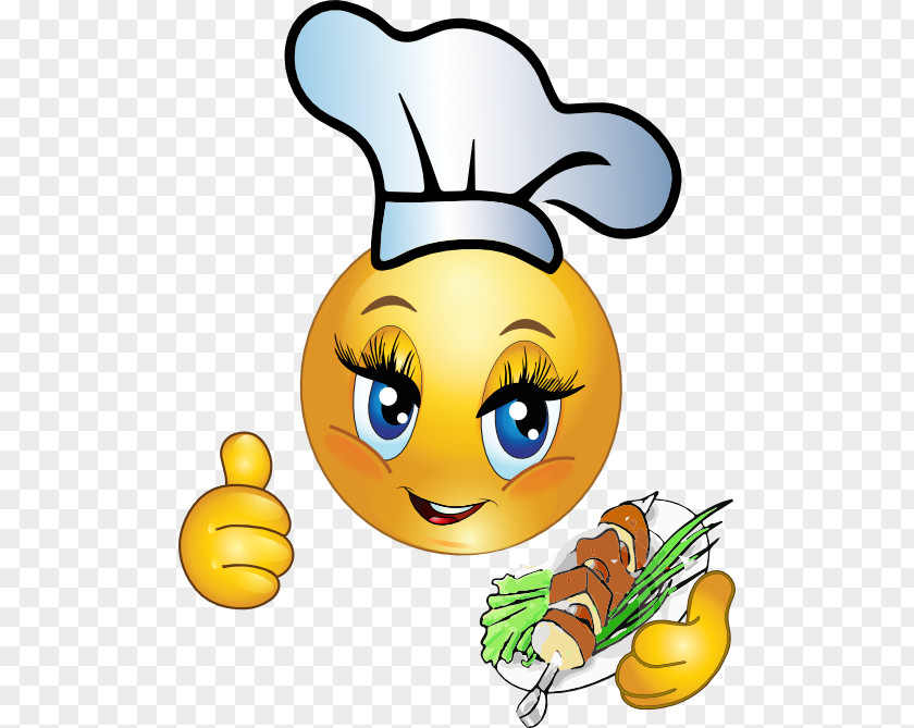 Cooking Cliparts Smiley Emoticon Chef Emoji Clip Art PNG
