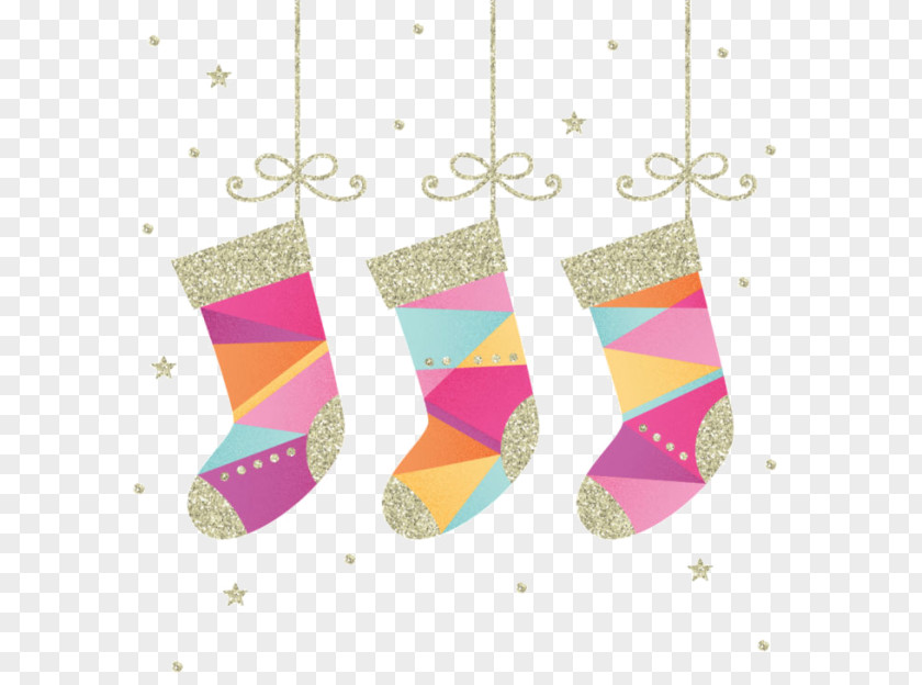 Decorative Socks Sock Christmas Card Greeting Stocking PNG