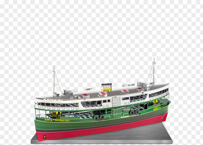 Ferry Star Victoria Harbour Hong Kong Island Metal PNG