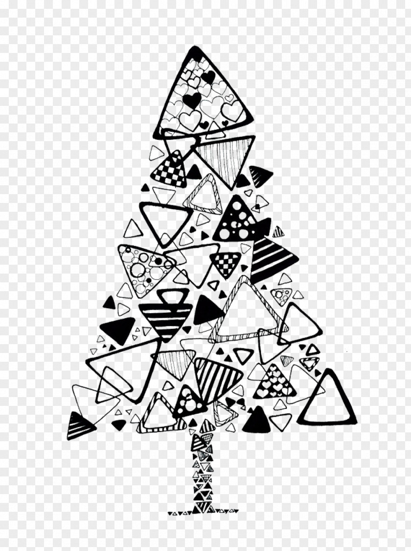 Black Candy Tree Picture Material Christmas PNG