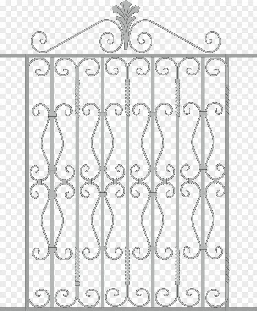 Classic Iron Fence Euclidean Vector PNG