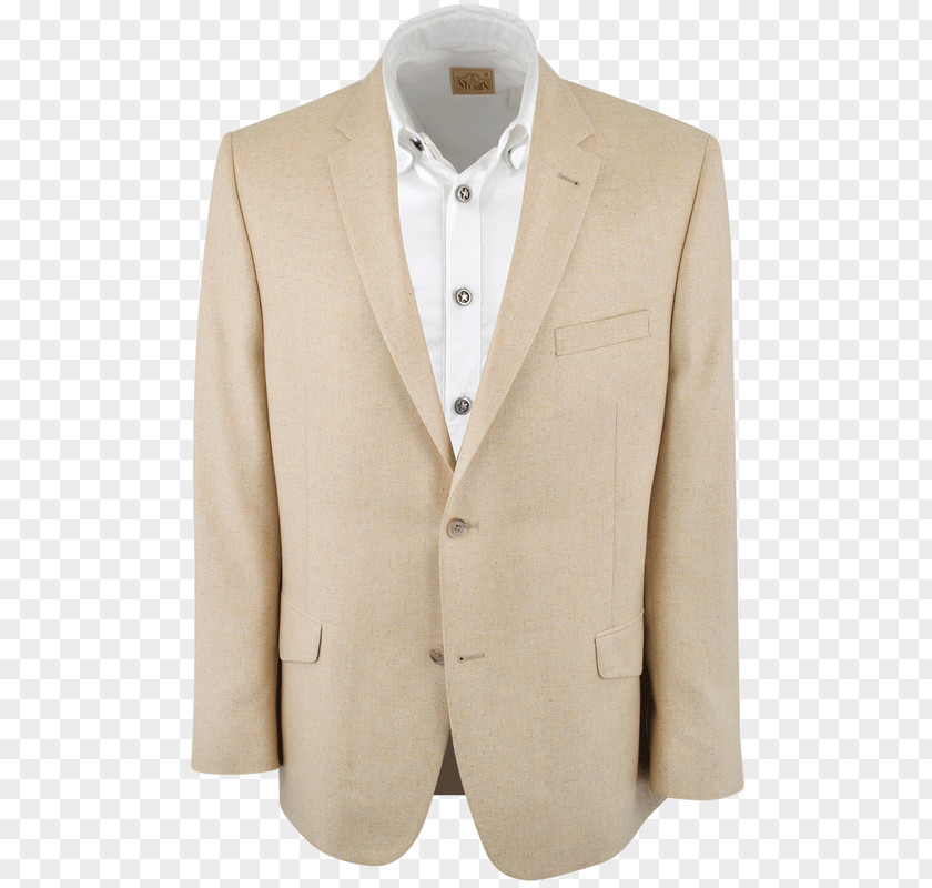 Herringbone Tuxedo M. Beige PNG