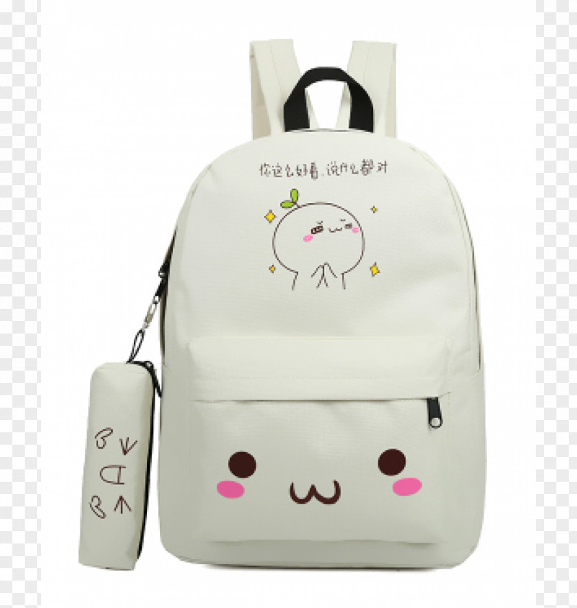 Schoolbag Fashion Angels Style.Lab Black Emoji Backpack Bag Kavaii Pen & Pencil Cases PNG