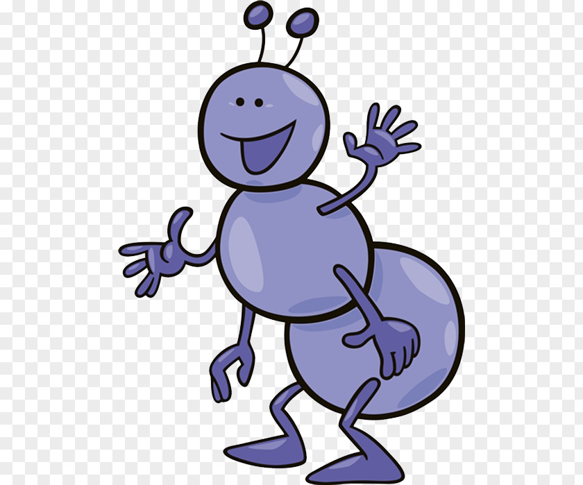 The Ant Said Hello Cartoon Clip Art PNG