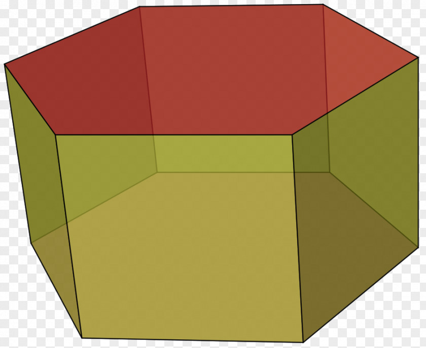 Hexagon Prism Geometry Polygon Polyhedron PNG