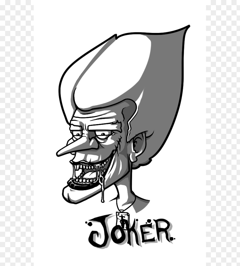 Joker Art Pictures Batman Line Cartoon Clip PNG