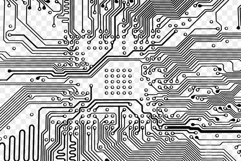 Motherboard Electronic Component Engineering Cartoon PNG