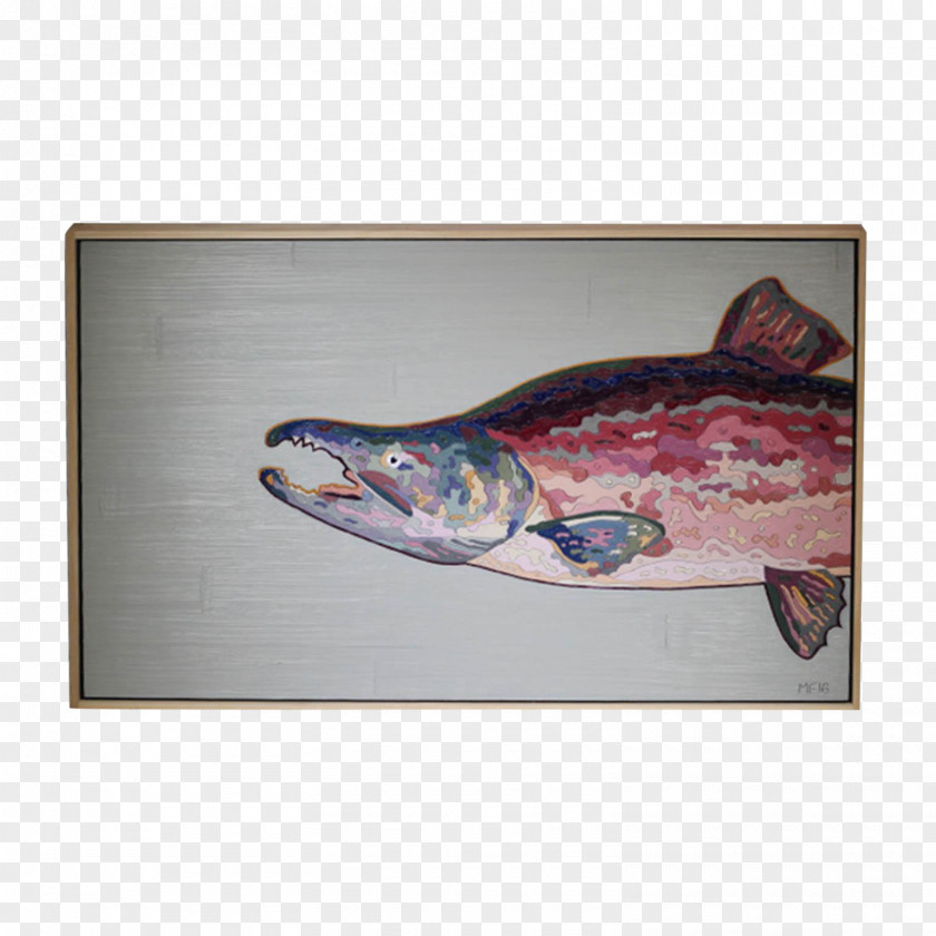 Painting Fauna Rectangle Fish PNG
