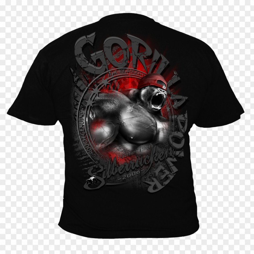 Power Bodybuilding Clothing T-shirt Silberrücken Hoodie Gorilla PNG
