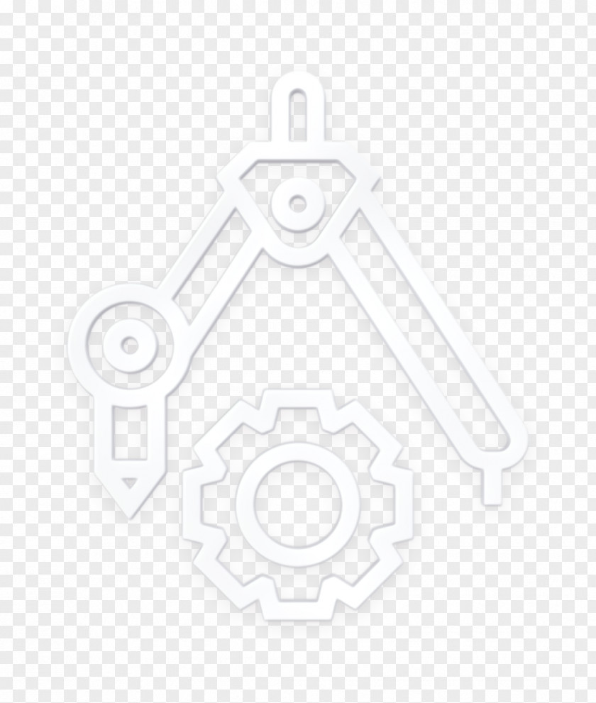 STEM Icon Draw Compass PNG