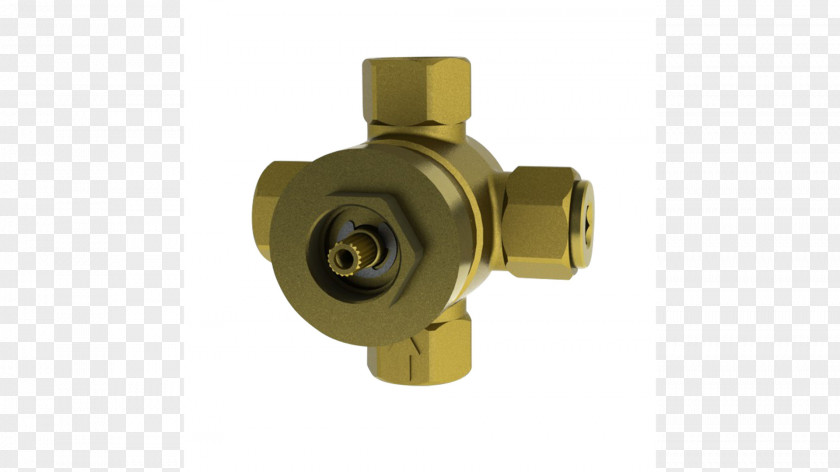 Thermostatic Mixing Valve Gate National Pipe Thread Brass Manufacturing PNG