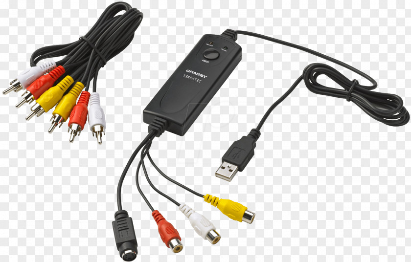 USB VHS Video Capture Desq Cutter Precision TerraTec PNG