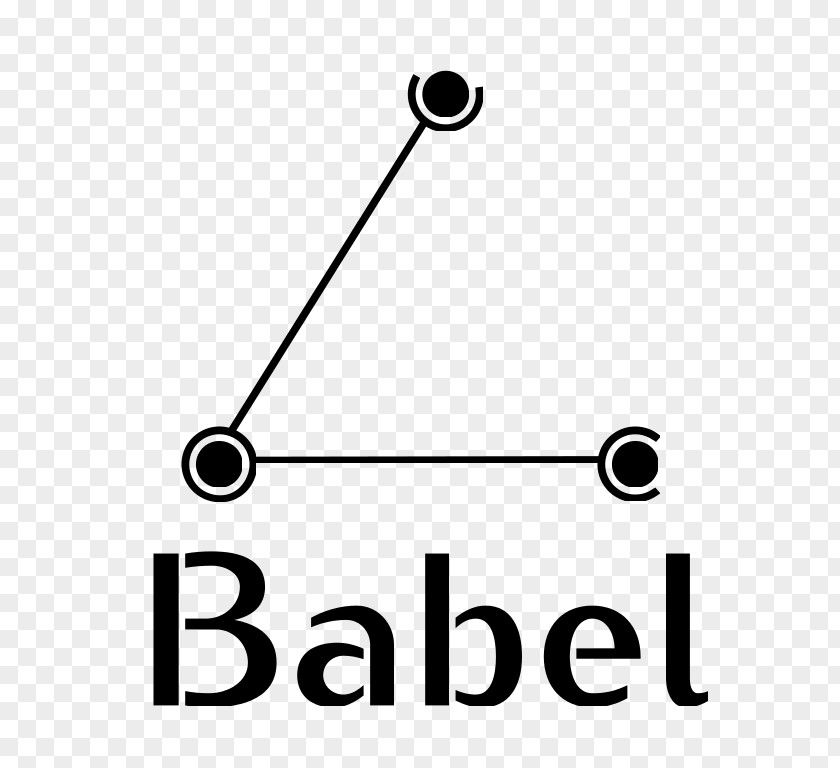 Babel Distance-vector Routing Protocol Communication PNG