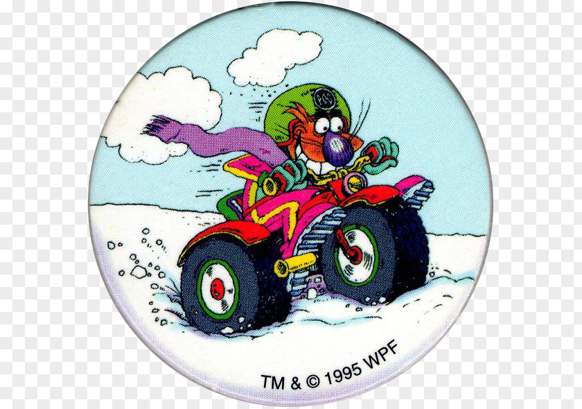 Birds Eye Frozen Meals Milk Caps Tazos All Revved Up With No Place To Go Image PNG