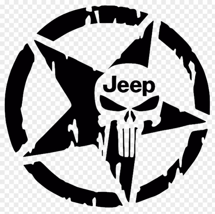 Jeep Decal Wrangler Car Willys Truck MB PNG