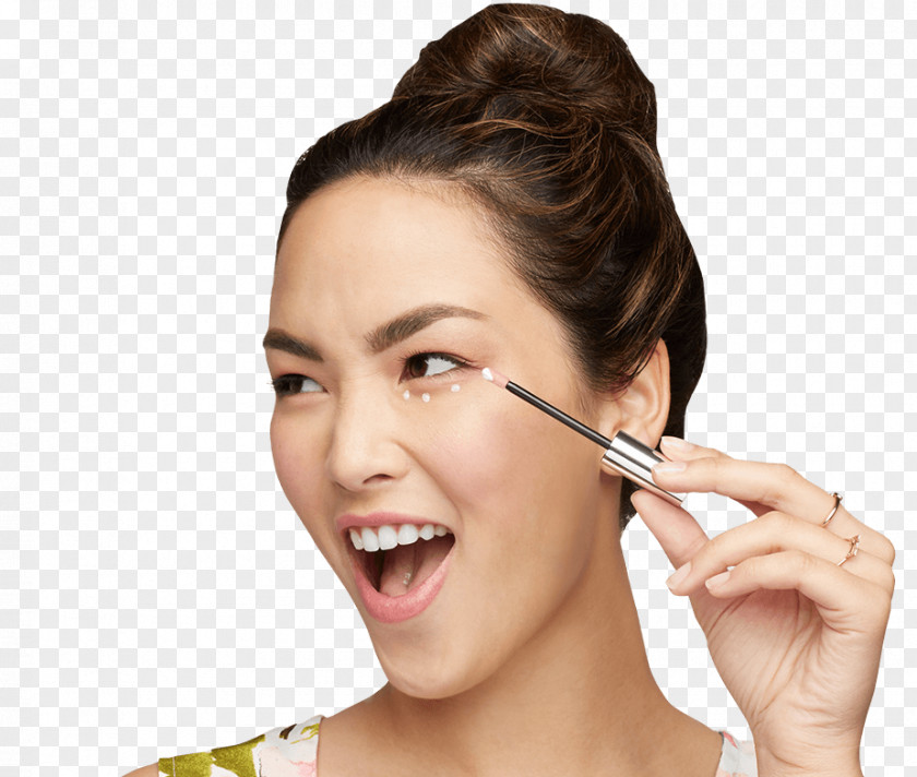 Makeup Model Benefit Cosmetics Eyelash It's Potent! Eye Cream Cheek & Lip Stain PNG