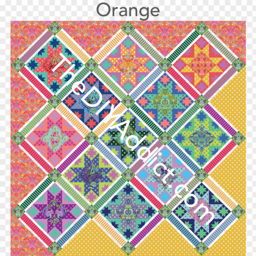 Quilt Tula Pink's City Sampler: 100 Modern Blocks Quilting Patchwork Pattern PNG