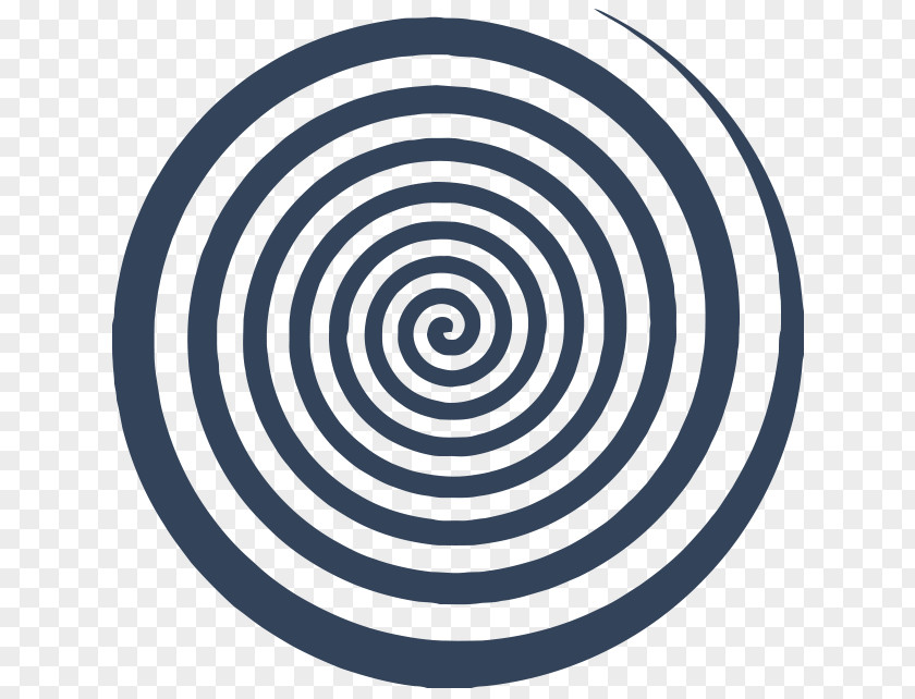 Vortex Spiral Circle Background PNG