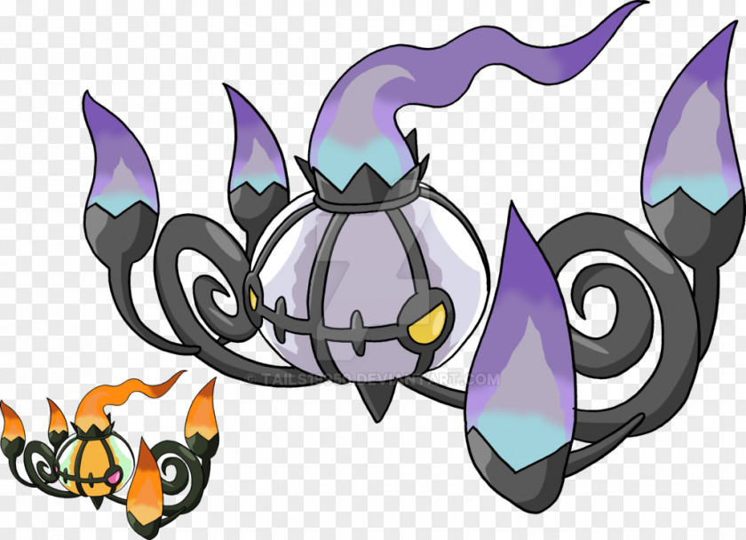 Blue Dragon Awakened Shadow Pokémon X And Y Chandelure Vrste Lampent PNG