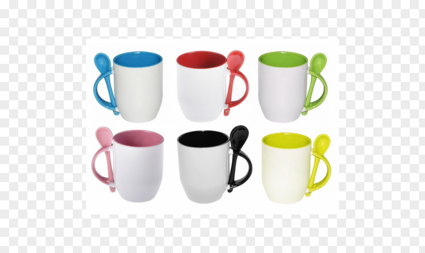 Mug Spoon Ceramic Handle Stemware PNG